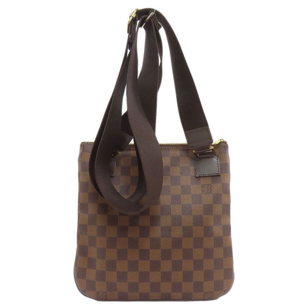 Louis Vuitton Pochette Canvas Bag Damier Shoulder Bosphore Brown
